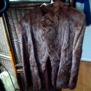 100% Rabbit Fur Coat